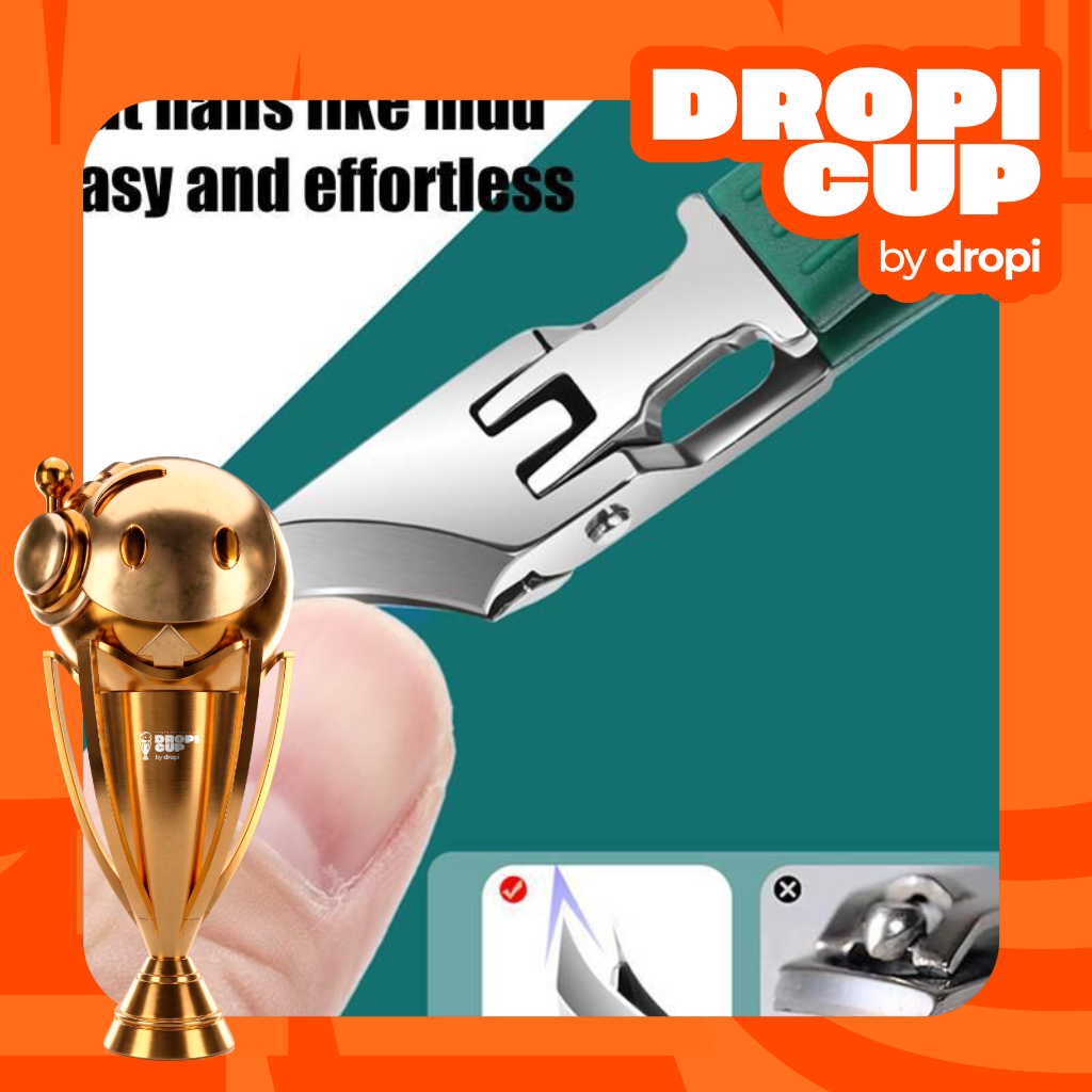 Cortaúñas de esquina DROPI CUP